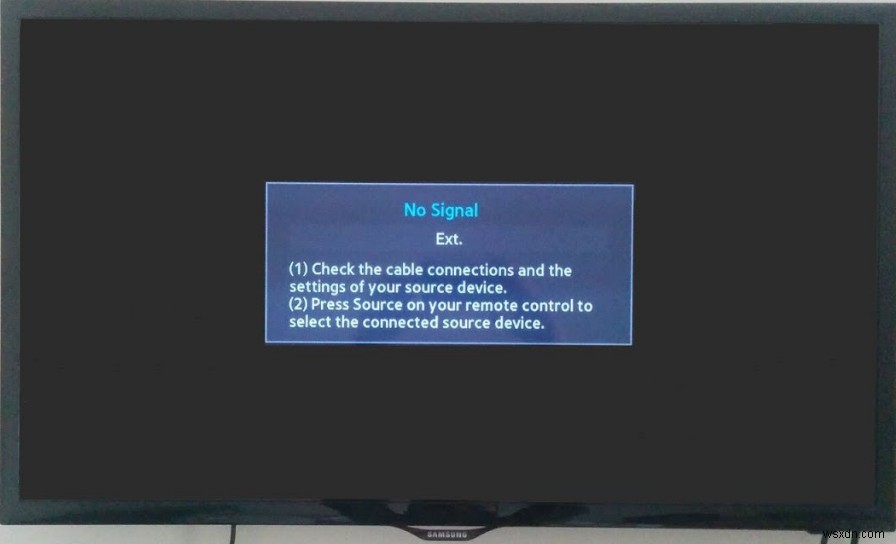 Khắc phục:Không có tín hiệu HDMI 