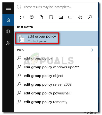Cách mở Local Group Policy Editor trên Windows 10 