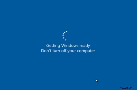 Khắc phục:Chuẩn bị sẵn sàng cho Windows bị kẹt 