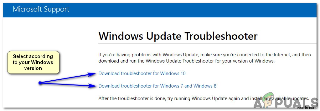 Cách sử dụng Trình gỡ rối Windows Update trong Windows 8 và 10 