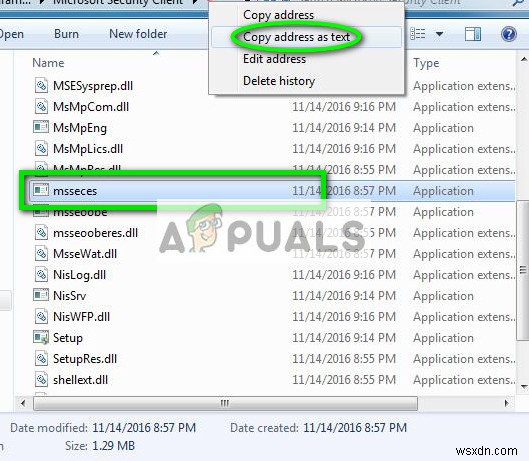 Khắc phục:msseces.exe Sử dụng CPU cao 