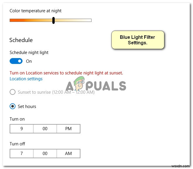 Cách bật Bộ lọc ánh sáng xanh trên Windows 10 