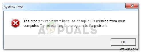 Dnsapi.dll là gì và làm thế nào để loại bỏ nó? 