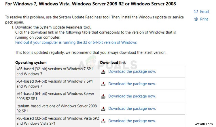 Khắc phục:Lỗi cập nhật Windows 800B0100 