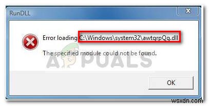 Khắc phục:Lỗi RunDLL khi khởi động Windows 