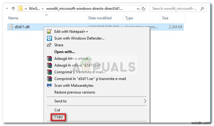 Khắc phục:D3D11.dll không được thiết kế để chạy trên Windows 