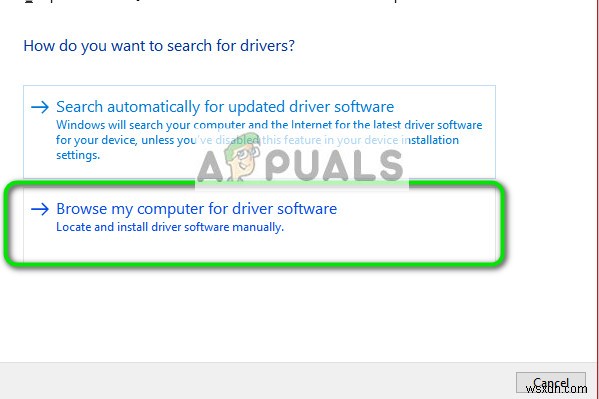 Khắc phục:Windows không thể tìm thấy Trình điều khiển cho Bộ điều hợp mạng của bạn 