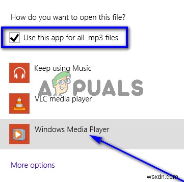 Cách đặt Windows Media Player làm mặc định 