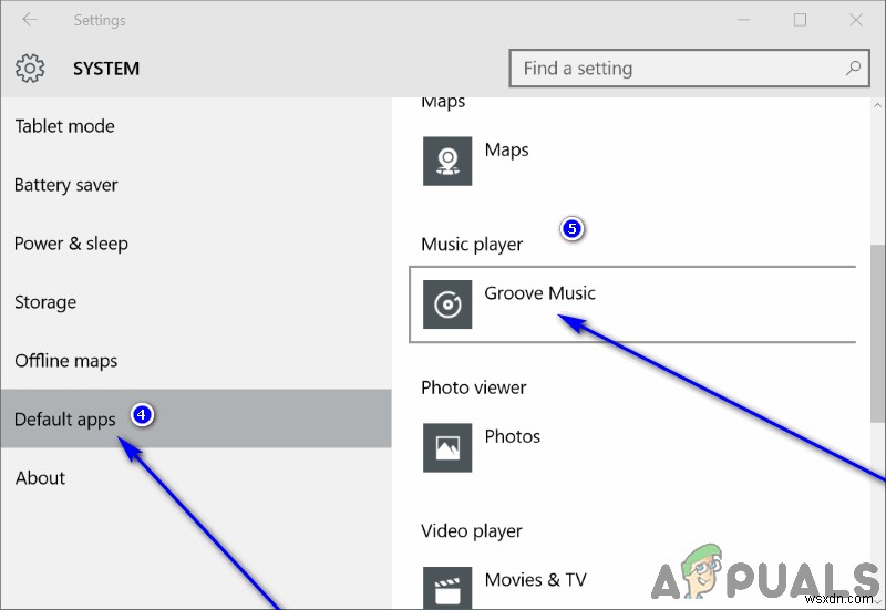 Cách đặt Windows Media Player làm mặc định 