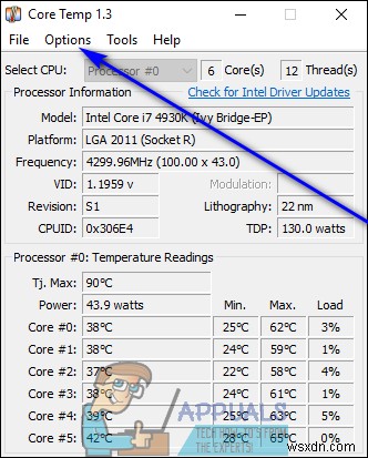 Cách kiểm tra nhiệt độ CPU trên Windows 10 