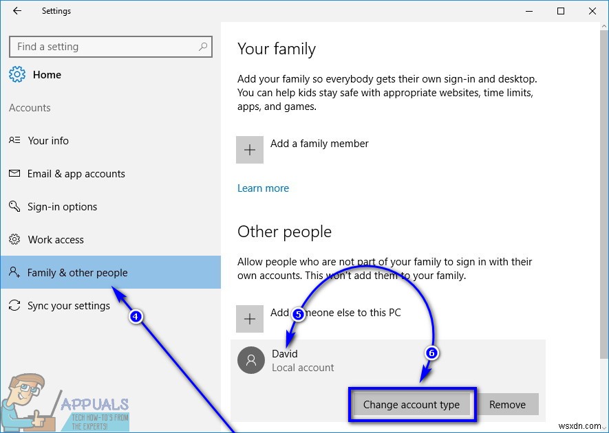 Cách tạo tài khoản người dùng làm quản trị viên trên Windows 10 