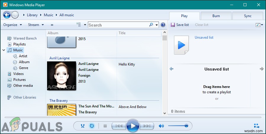 Cách chuyển MP4 sang MP3 bằng Windows Media Player 
