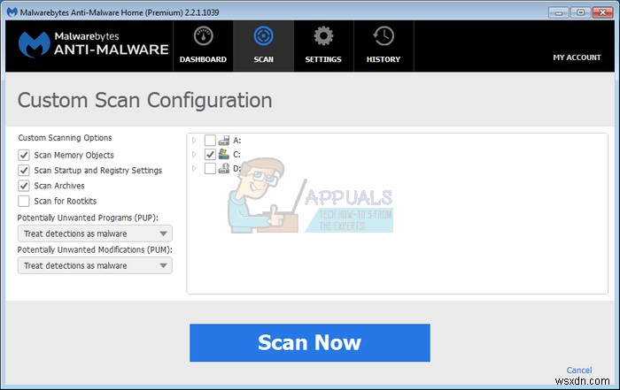 Khắc phục:aVast không thể khởi động tường lửa 