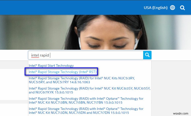 Khắc phục:Dịch vụ Intel RST không chạy 