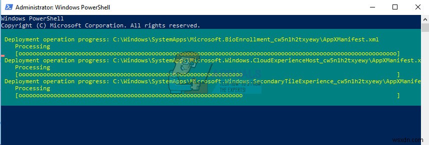 Khắc phục:Ứng dụng Windows 10 không hoạt động 