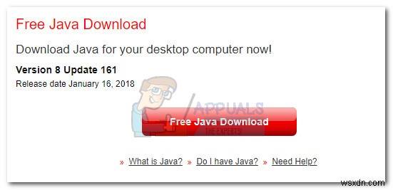 Khắc phục:Xảy ra lỗi Windows 2 khi tải máy ảo Java 