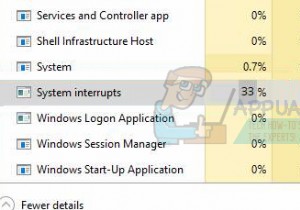 Khắc phục:Ngắt hệ thống Sử dụng CPU cao 