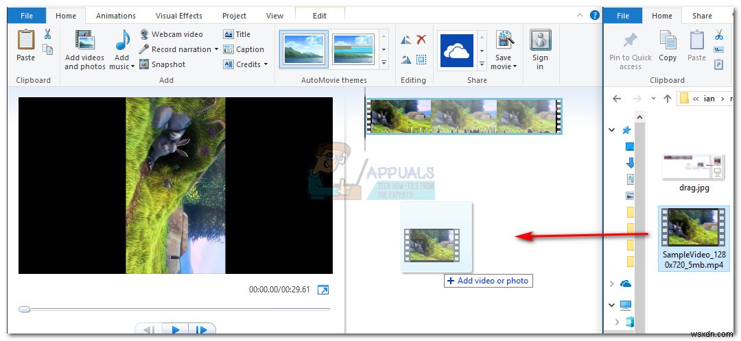 Cách xoay video cho Windows Media Player 