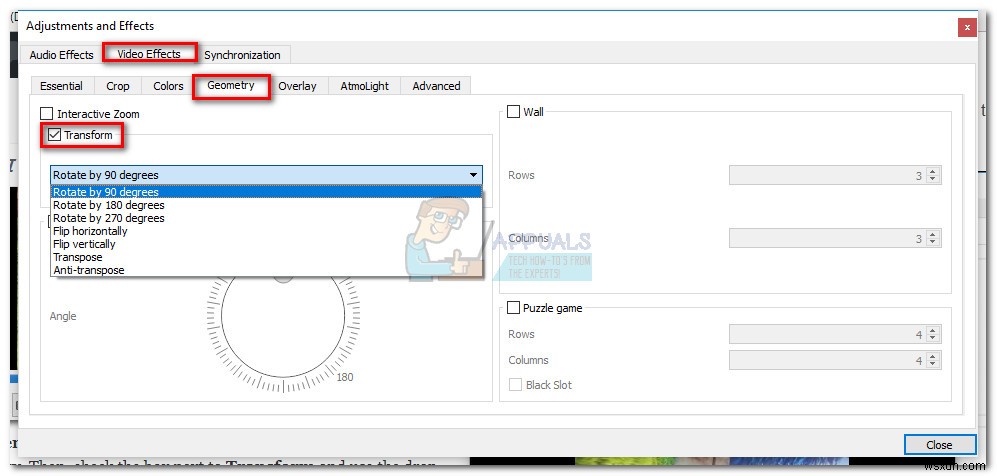 Cách xoay video cho Windows Media Player 