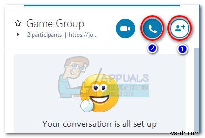 Khắc phục:Không thể tham gia cuộc gọi Skype 