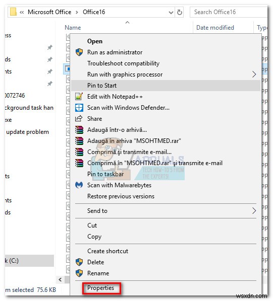 Cách vô hiệu hóa cửa sổ bật lên trình xử lý tác vụ nền Office trên Windows 10 