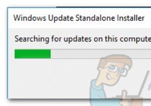 Khắc phục:Trình cài đặt độc lập của Windows Update bị kẹt khi Tìm kiếm bản cập nhật 