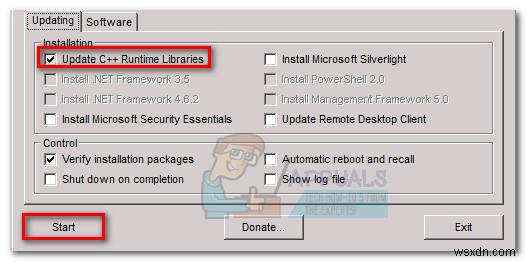 Khắc phục:Trình cài đặt độc lập của Windows Update bị kẹt khi Tìm kiếm bản cập nhật 