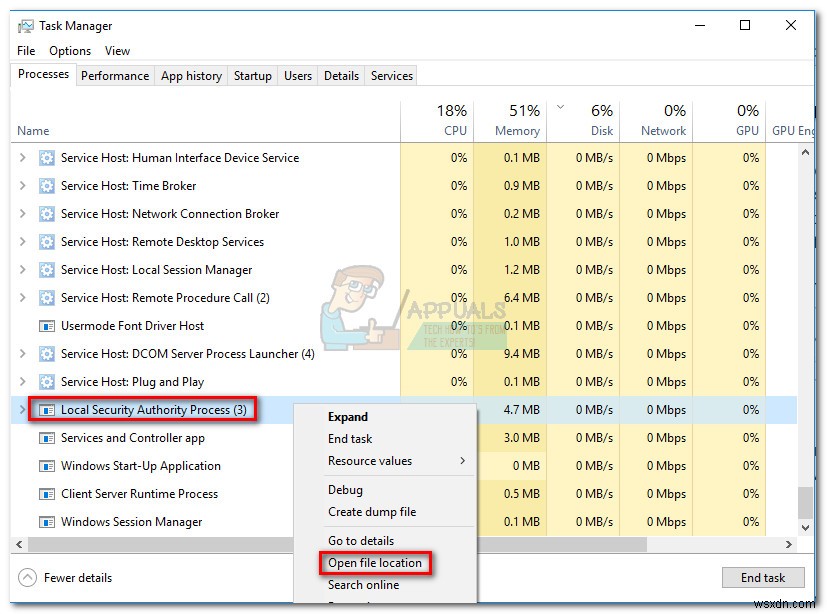 Là gì:CNG Key Isolation (lsass.exe) 