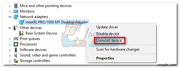 Khắc phục:Các mục đăng ký ổ cắm Windows được yêu cầu cho kết nối mạng bị thiếu 