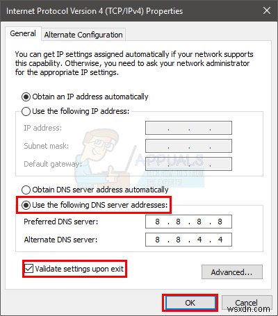 Khắc phục:Máy chủ DNS không khả dụng 