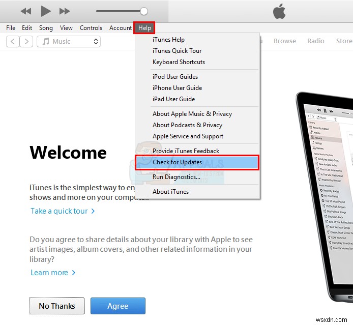 Khắc phục:iTunes không thể kết nối với iPhone vì nhận được phản hồi không hợp lệ từ thiết bị 