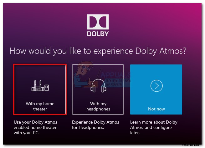 Cách thiết lập âm thanh không gian Dolby Atmos trên Windows 10 