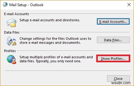 Cách sửa lỗi Outlook “2007, 2010, 2013, 2016” khởi động ở chế độ an toàn 