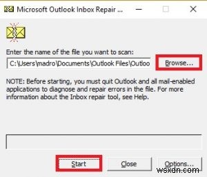 Cách sửa lỗi Outlook “2007, 2010, 2013, 2016” khởi động ở chế độ an toàn 