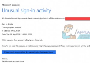 Khắc phục:Hoạt động đăng nhập bất thường của tài khoản Microsoft 