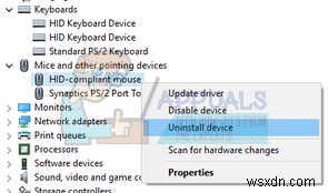 Khắc phục:Chuột và bàn phím USB không hoạt động Windows 10 