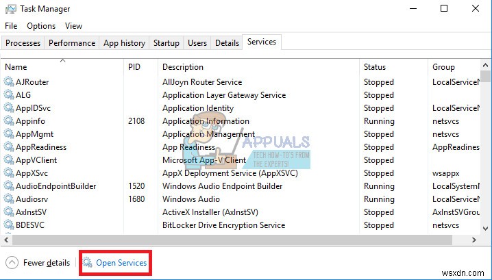 Khắc phục:Không thể khởi động dịch vụ trung tâm bảo mật của Windows 