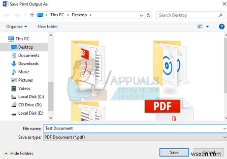 Cách thêm hoặc xóa Microsoft Print sang PDF 