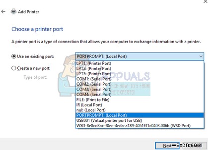 Cách thêm hoặc xóa Microsoft Print sang PDF 