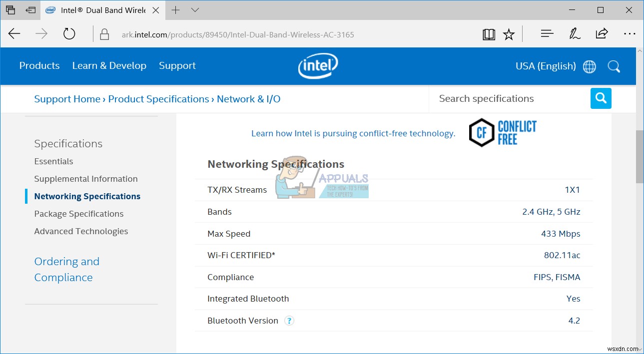 Khắc phục:Sự cố Intel Centrino Wireless-n 2230 5ghz 