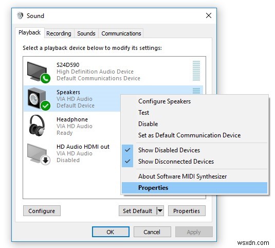 Khắc phục:Sử dụng CPU cao bởi audiodg.exe 