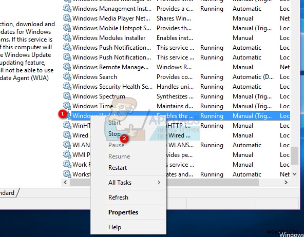 Khắc phục:Bản cập nhật Windows 10 Creator không cài đặt được hoặc bị treo 