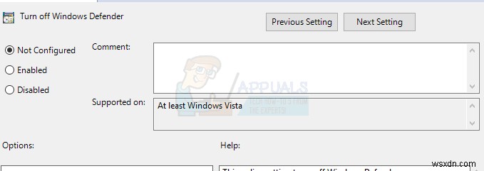 Cách sửa lỗi Windows Defender  Ứng dụng này bị tắt theo chính sách nhóm  