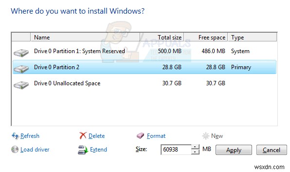 Khắc phục:Windows không thể cài đặt các tệp được yêu cầu 0x8007025D 