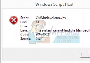 Cách sửa lỗi máy chủ Windows Script khi khởi động 