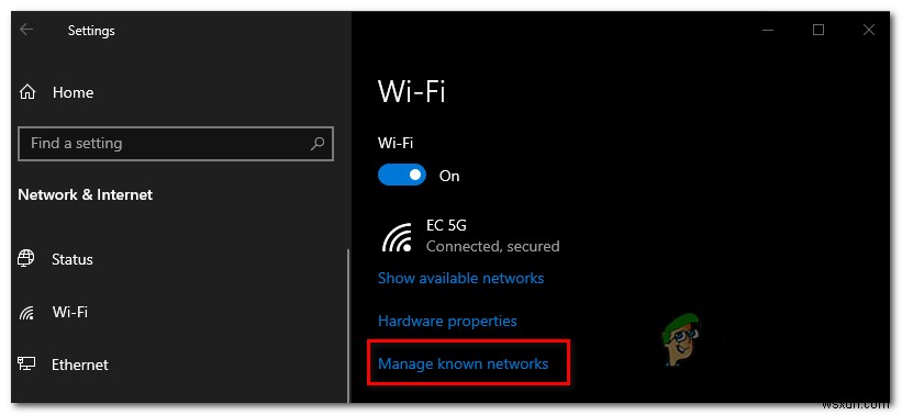 Cách khắc phục lỗi Không thể kết nối với mạng này trên Windows 10 