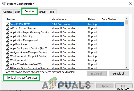 Khắc phục:Mức sử dụng CPU cao của Máy chủ dịch vụ:Hệ thống cục bộ (Mạng bị hạn chế) 