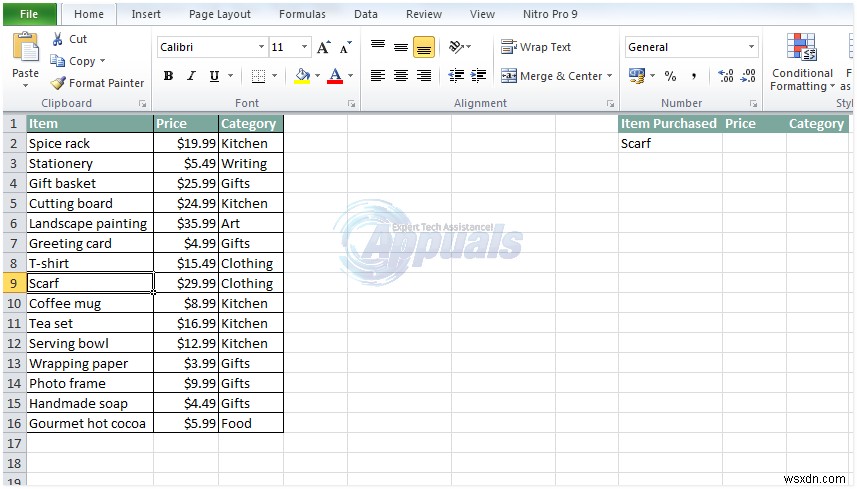 Cách sử dụng hàm VLOOKUP trong Excel 