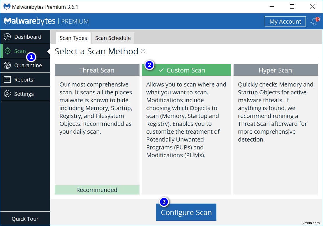 Cách loại bỏ phần mềm độc hại bằng Malwarebyte 