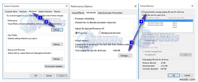 Khắc phục:Các bước để sửa lỗi BSOD “KERNEL_DATA_INPAGE_ERROR” 